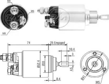 ERA 227034 - Magneettikytkin, käynnistin inparts.fi