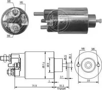 ERA 227888 - Magneettikytkin, käynnistin inparts.fi