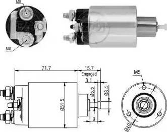 ERA 227825 - Magneettikytkin, käynnistin inparts.fi