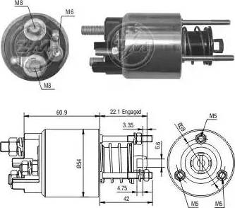 ERA 227281 - Magneettikytkin, käynnistin inparts.fi