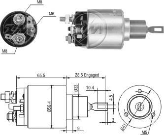 ERA ZM4775 - Magneettikytkin, käynnistin inparts.fi