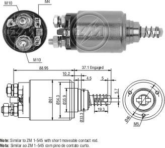 ERA ZM545 - Magneettikytkin, käynnistin inparts.fi