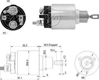 ERA ZM5773 - Magneettikytkin, käynnistin inparts.fi