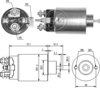 ERA ZM1695 - Magneettikytkin, käynnistin inparts.fi