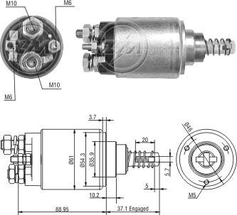 ERA ZM1639 - Magneettikytkin, käynnistin inparts.fi