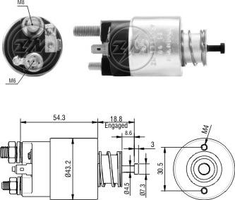 ERA ZM1391 - Magneettikytkin, käynnistin inparts.fi