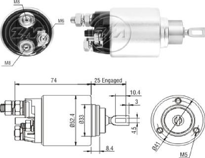 ERA ZM1381 - Magneettikytkin, käynnistin inparts.fi