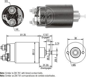 ERA ZM1761C - Magneettikytkin, käynnistin inparts.fi