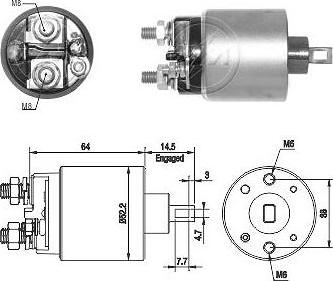 ERA ZM1710 - Magneettikytkin, käynnistin inparts.fi