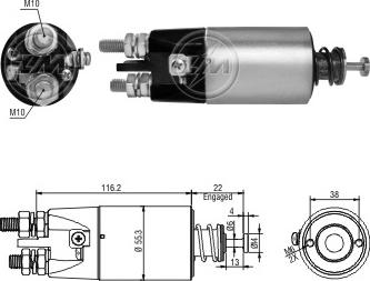 ERA ZM3897 - Magneettikytkin, käynnistin inparts.fi