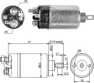 ERA ZM3722 - Magneettikytkin, käynnistin inparts.fi