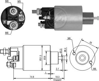 ERA ZM2993 - Magneettikytkin, käynnistin inparts.fi