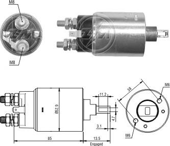 ERA ZM2981 - Magneettikytkin, käynnistin inparts.fi