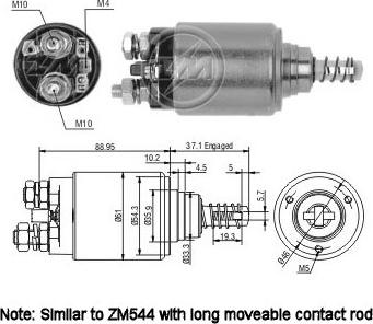 ERA ZM744 - Magneettikytkin, käynnistin inparts.fi