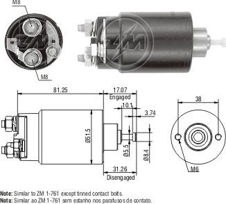 ERA ZM761C - Magneettikytkin, käynnistin inparts.fi