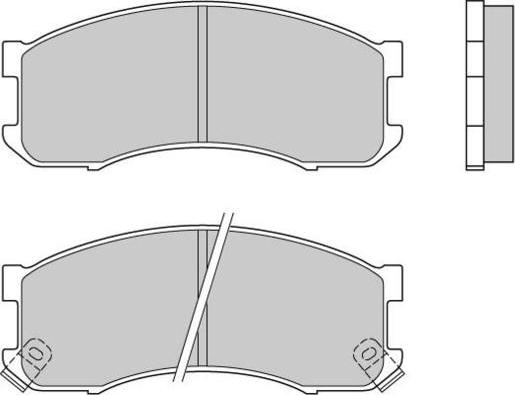 BOSCH 0 986 593 790 - Jarrupala, levyjarru inparts.fi