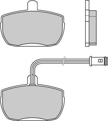 BOSCH 986424172 - Jarrupala, levyjarru inparts.fi