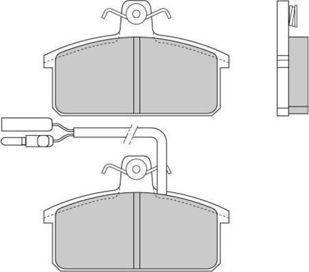 TRW Engine Component GDB417 - Jarrupala, levyjarru inparts.fi