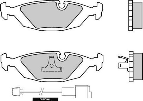 ACDelco 171-1190 - Jarrupala, levyjarru inparts.fi