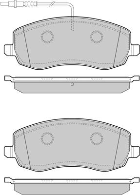 Magneti Marelli 363700201761 - Jarrupala, levyjarru inparts.fi