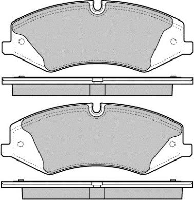 Meyle MBP1659 - Jarrupala, levyjarru inparts.fi