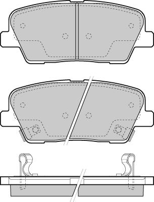 Magneti Marelli 363916061007 - Jarrupala, levyjarru inparts.fi