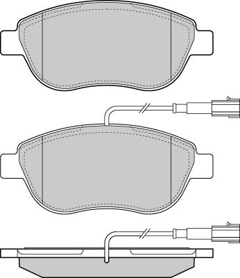 Magneti Marelli 363700202054 - Jarrupala, levyjarru inparts.fi