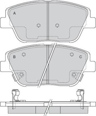 HELLA T2209 - Jarrupala, levyjarru inparts.fi