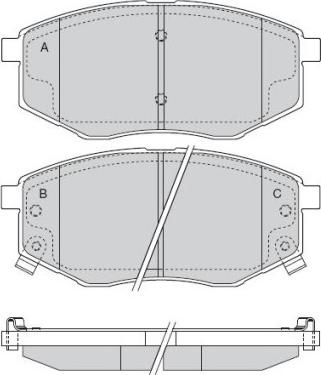 Valeo 9010956 - Jarrupala, levyjarru inparts.fi