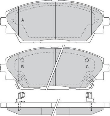 HELLA 8DB 355 034-881 - Jarrupala, levyjarru inparts.fi