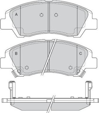 Ferodo FSL4920 - Jarrupala, levyjarru inparts.fi