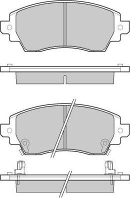 Magneti Marelli PF1028 - Jarrupala, levyjarru inparts.fi