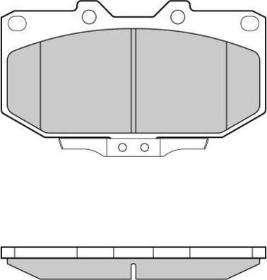 Magneti Marelli 363700203116 - Jarrupala, levyjarru inparts.fi