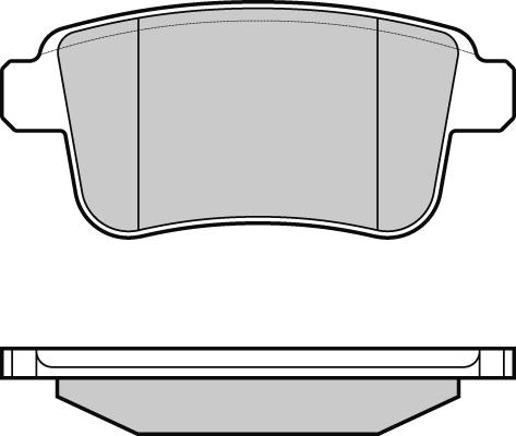 Magneti Marelli P50107MM - Jarrupala, levyjarru inparts.fi