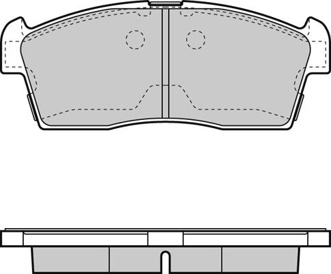 Japanparts PA-825MK - Jarrupala, levyjarru inparts.fi