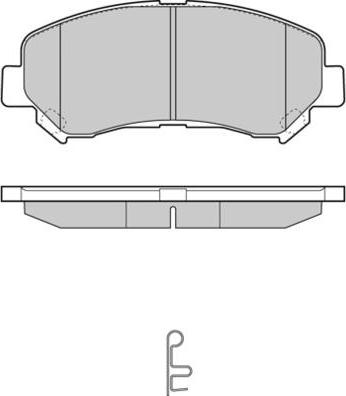 HELLA T1751 - Jarrupala, levyjarru inparts.fi