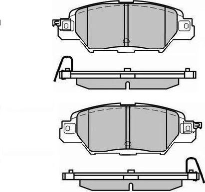 HELLA 8DB 355 034-901 - Jarrupala, levyjarru inparts.fi