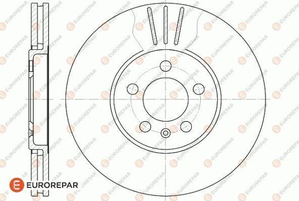 Valeo 186521 - Jarrulevy inparts.fi