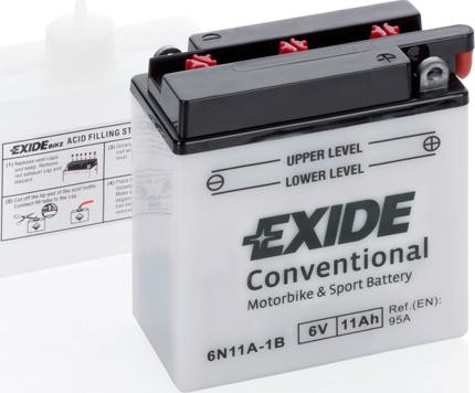 Exide 6N11A-1B - Käynnistysakku inparts.fi