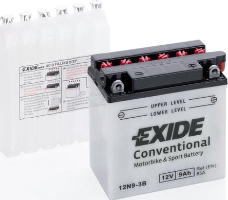 Exide 12N9-3B - Käynnistysakku inparts.fi