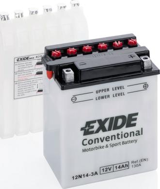 Exide 12N14-3A - Käynnistysakku inparts.fi