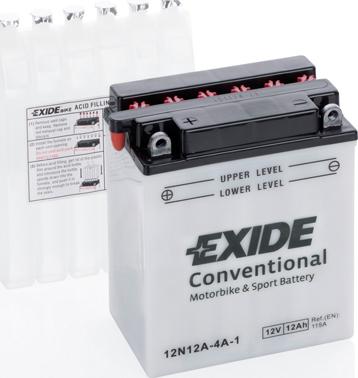 Exide 12N12A-4A-1 - Käynnistysakku inparts.fi