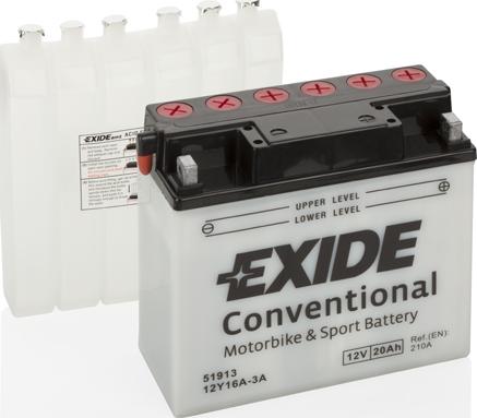 Exide 12Y16A-3A - Käynnistysakku inparts.fi