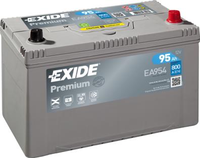 Exide EA954 - Käynnistysakku inparts.fi