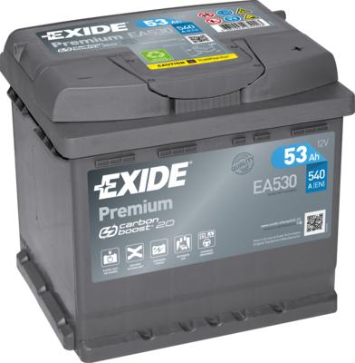 Exide EA530 - Käynnistysakku inparts.fi