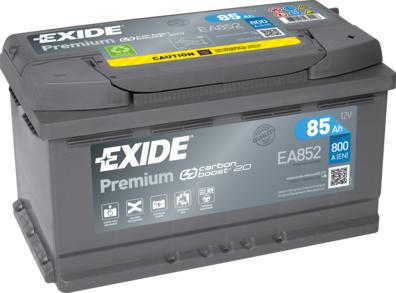 Exide EA852 - Käynnistysakku inparts.fi