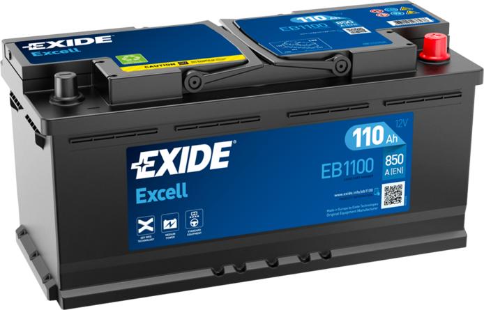 Exide EB1100 - Käynnistysakku inparts.fi
