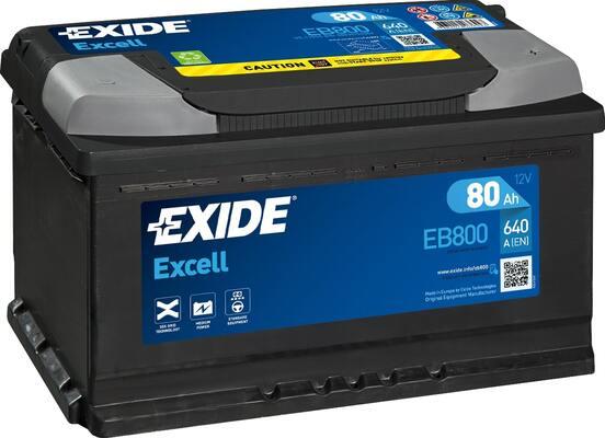 Exide EB800 - Käynnistysakku inparts.fi