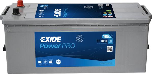 Exide EF1853 - Käynnistysakku inparts.fi