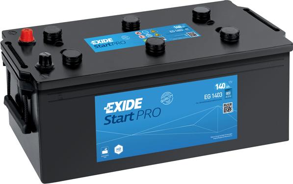 Exide EG1403 - Käynnistysakku inparts.fi